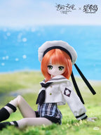6Pcs Unveiled Door Syncy Land Ootd 22.5cm/8.8" Bjd Dressable Action Figures Gift
