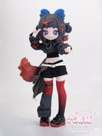6pcs Hex Box Aquatic Life 18cm/7In Bjd Confirmed Dressable Action Figures Gift