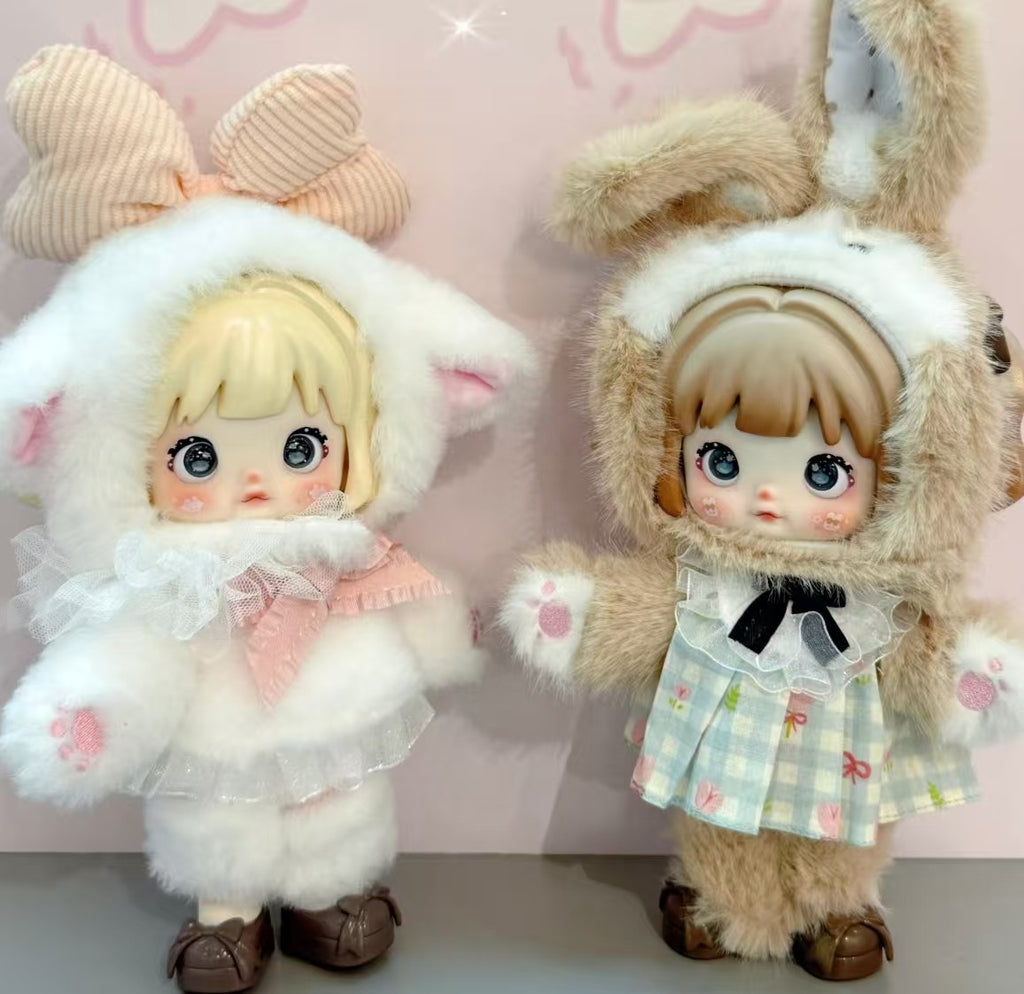 6Pcs Nommi Forest Kingdom Animal 9.8" Plush Pendants Action Figure Gift In Stock