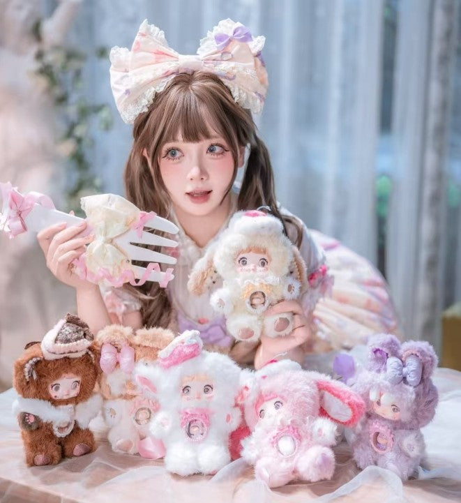 6Pcs Nommi A Bite of Sweetheart Series 26cm/10.2In Plush Pendants Action Figures