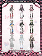 Pre-Sale Forgotten City Series 17.5cm/6.8" Bjd Doll Dressable Action Figure Gift