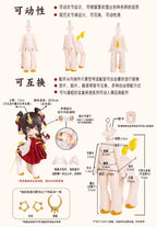 6Pcs Penny's Box Spirit Beast Collection 5.9In Bjd Dolls Action Figures In Stock