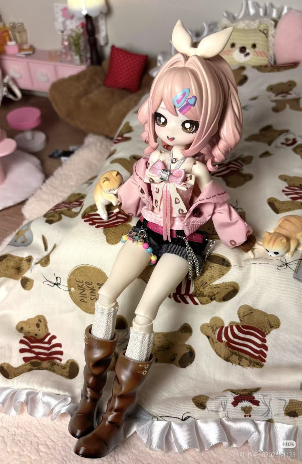 Fuyou Fantastic Whirly Radio Waves 25.6cm/10In Bjd Dressable Action Figure Gift