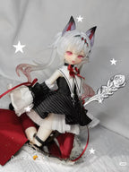 6Pcs Lunar Lore Miao Cat 16.2cm/6.3In Bjd Dressable Lovely Action Figures Gift