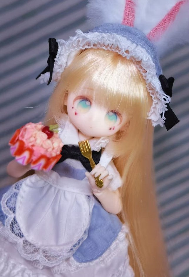 Momotale Series Lily Alice Rabbit Spring Day Bjd Cute Action Figure Gift Genuine