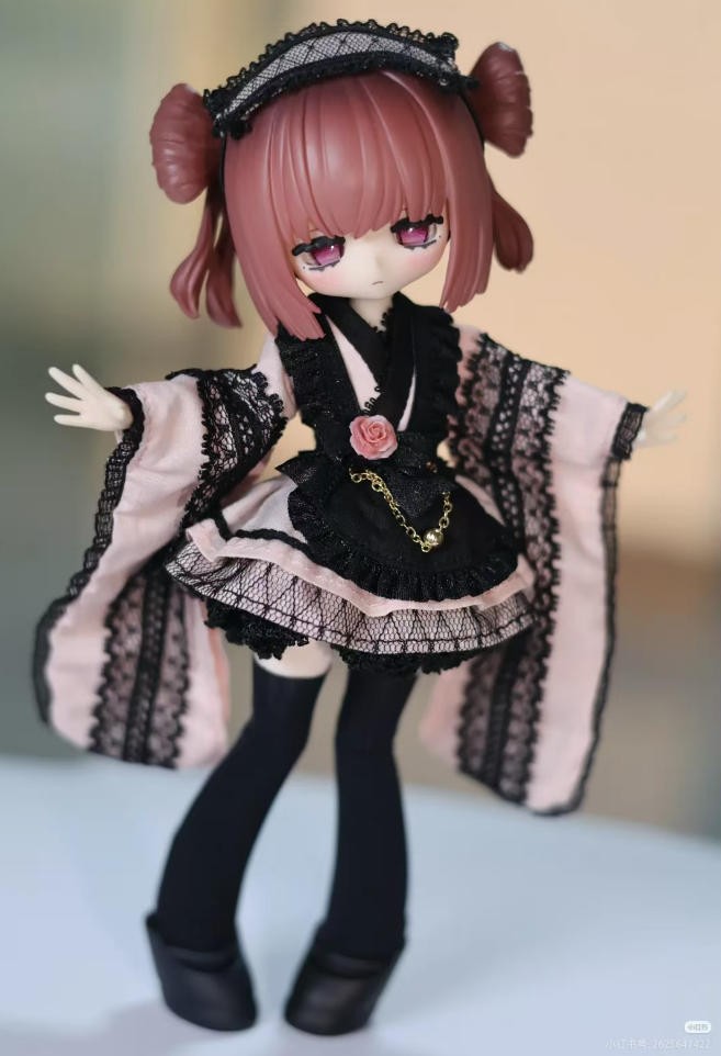 6Pcs In A Box Poetry Asymptomatic 14.5cm/5.7in Bjd Dressable Action Figures Gift