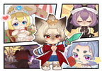 4Pcs MMdollXUFdoll Otherworld Adventure 6.3In Bjd Dolls Dressable Action Figure