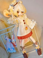 Come4Free Draw Lots Spirit Series 19cm/7.4In Bjd Dressable Action Figure Gift