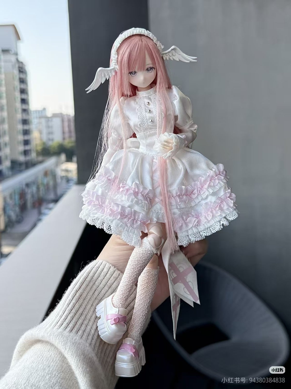 6Pcs Mix Angel 25.5cm/10In Bjd Lovely Girls 1/6th Dressable Action Figures Gift