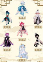 6Pcs Penny's Box Luluya Yun Yu Attic Series 8.2In Bjd Action Figures Official