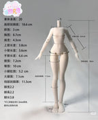 Fuyou Fantastic Whirly Radio Waves 25.6cm/10In Bjd Dressable Action Figure Gift
