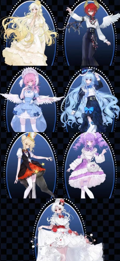 9Pcs Paradox World 18.2cm/7.1" Bjd Doll Dressable Action Figures Official All In
