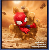 Spider Man Defeating Sandman