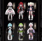 6Pcs Cooze Devil's Born Series 21cm/8.2In Bjd Doll Dressable Action Figures Gift