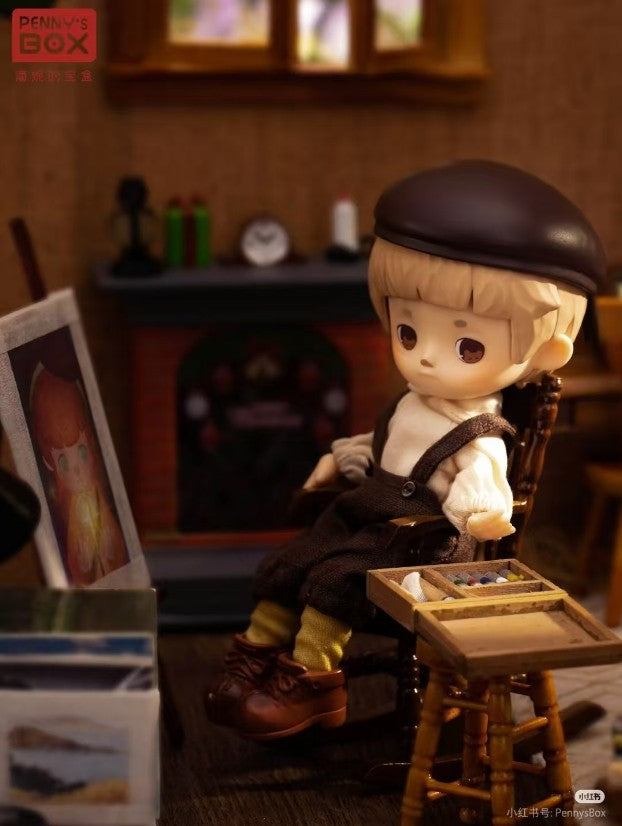 Penny's Box Little Painter and Little Witch Series 5.5In Bjd Doll Action Figure