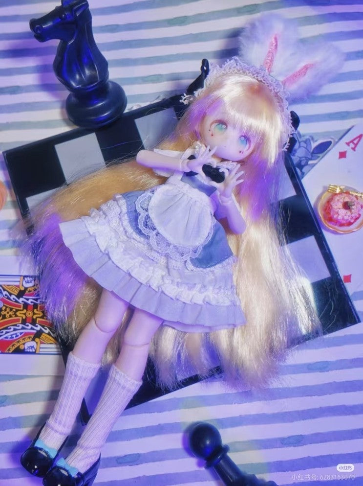 Momotale Series Lily Alice Rabbit Spring Day Bjd Cute Action Figure Gift Genuine