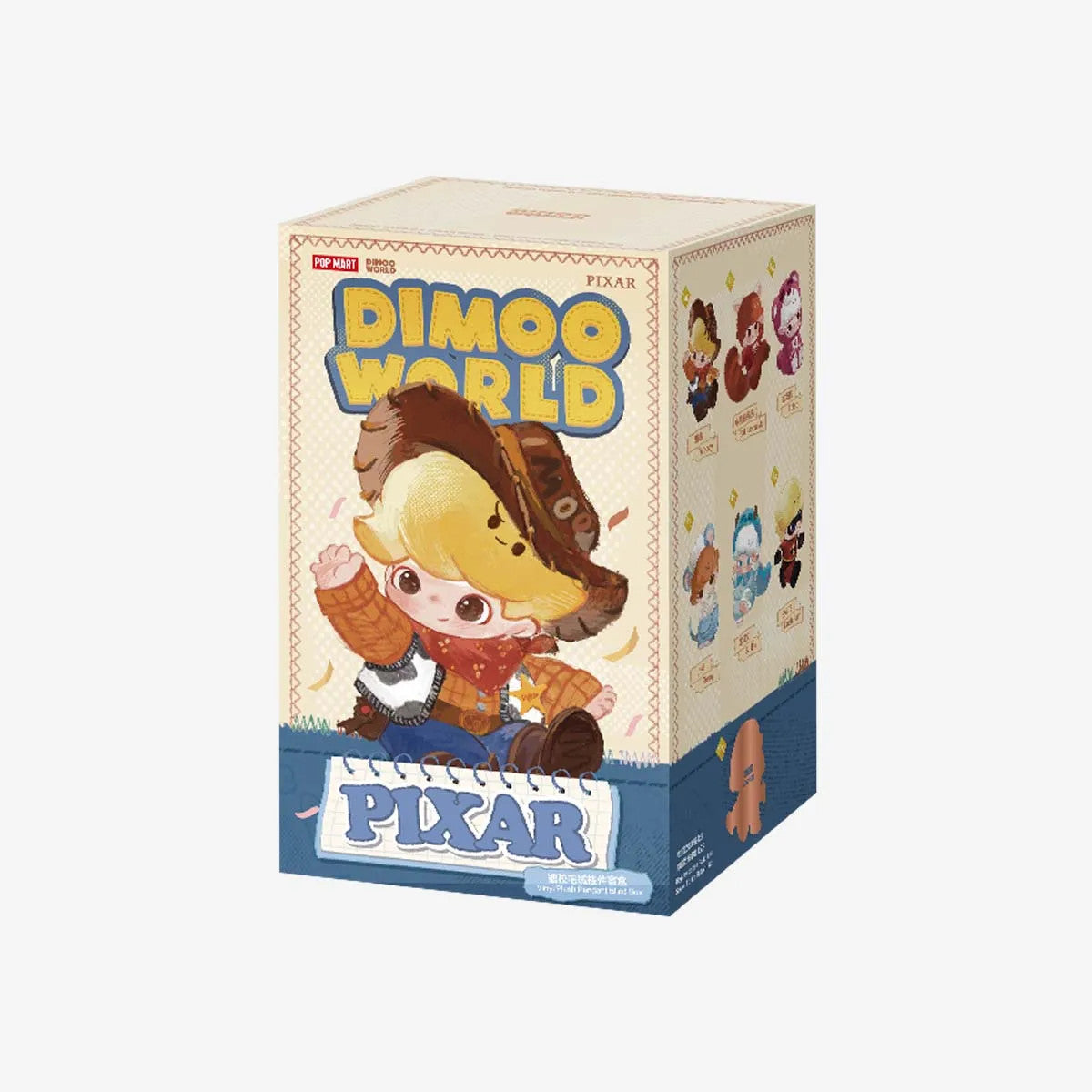 POP MART DIMOO WORLD x PIXAR Series - Vinyl Plush Pendant Confirmed Authentic