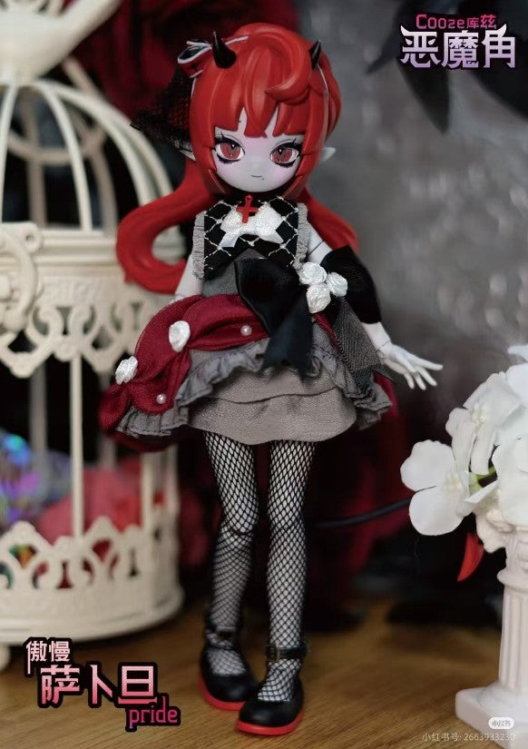 Pride Cooze Devil's Born 21cm/8.2" Bjd Dressable Action Figure
