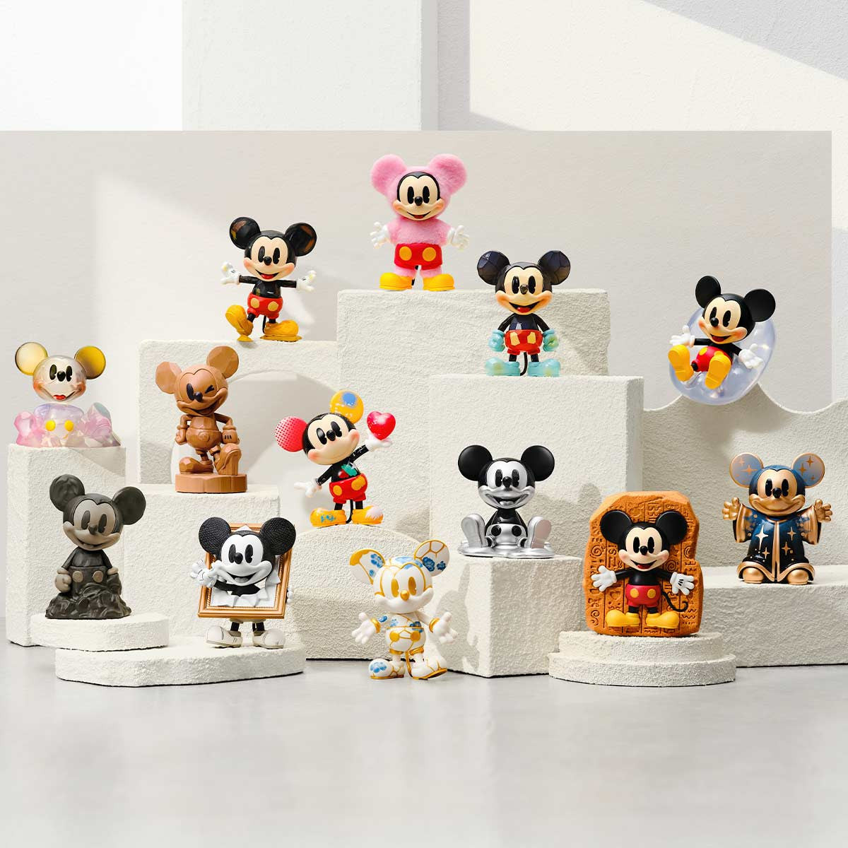 POP MART Disney Mickey Boundless Creativity Series Figures 3.94inches Authentic