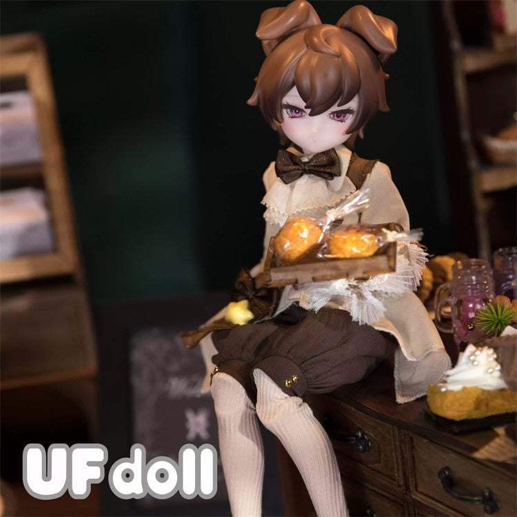 Ufdoll Drink YuenYeung Coffee 35cm/13.7In Bjd Hang Card Dressable Action Figure