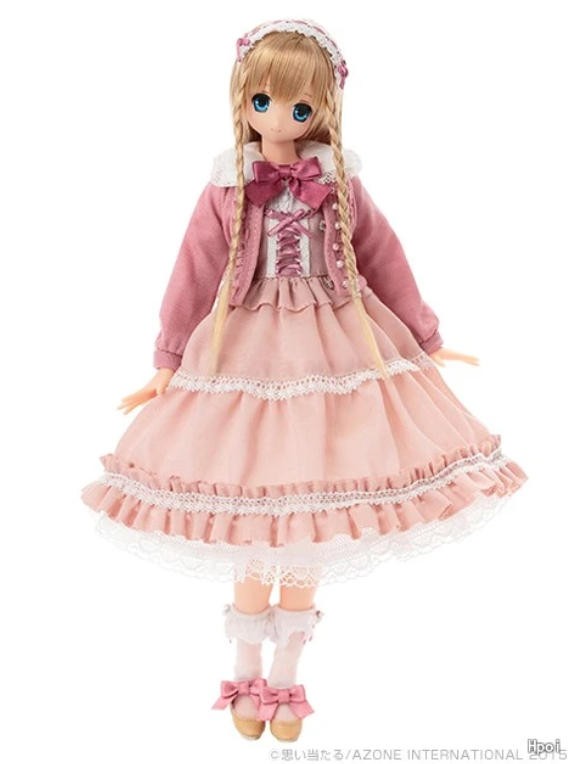 Azone Pureneemo Sahra White X Pink Normal Sales Ver. 1/6 Bjd Cute Full Set Gift