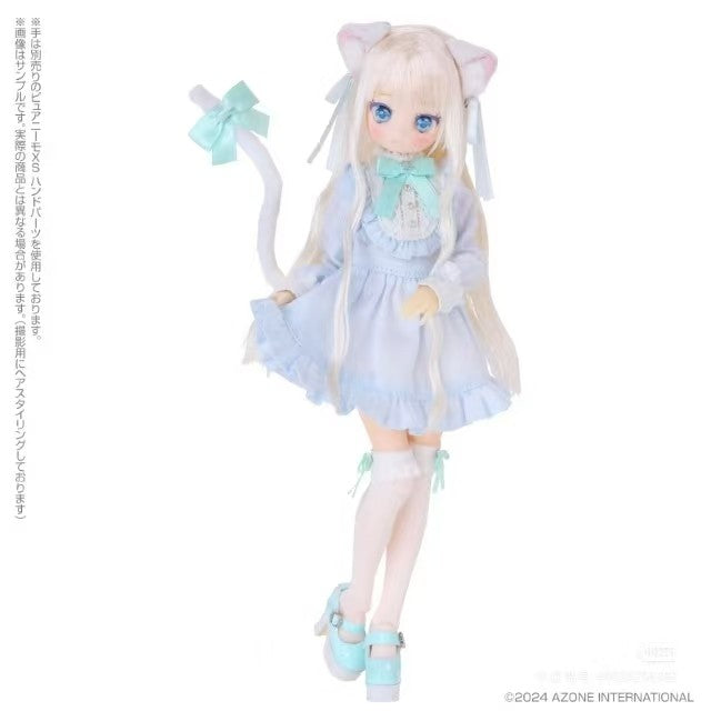 Azone Dreamin Mebae White Fortune Cat 21cm/8.2In Limited Ver. 1/6 Full Set Gift