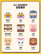 Authentic Disney Classics POP CUBE-2 Series Blind Box Figures Toy MINI Doll