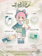 Nagi Tao Su Cat Yunxu Ji 15.19cm/5.9" Bjd Dressable Action Figure Gift In Stock