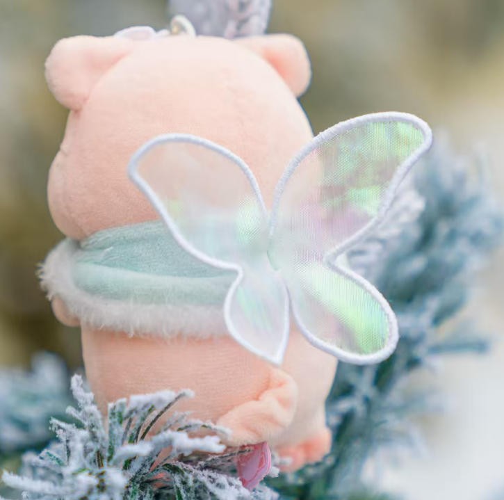 Toyzero Lulu The Piggy Snow Fairy 4.3in Plush Pendant Official Gift  In Stock