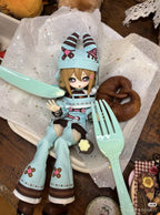 Whirly Radio Waves Cookies Wu 25.6cm/10In Bjd Doll Dressable Action Figure Gift