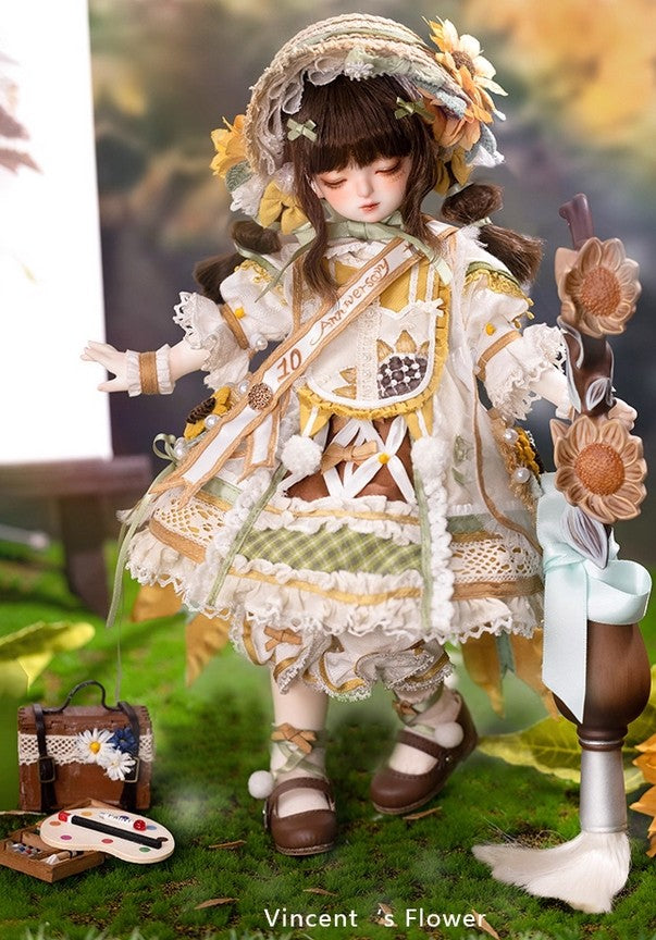 Gem Sunny Asleep 29cm/11.4In Bjd Full Set Official 10Th Anniversary