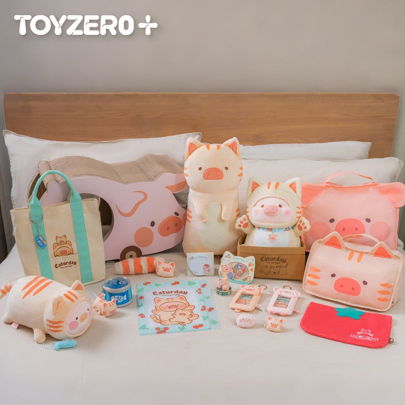 Toyzero Lulu The Piggy Caturday 25cm/9.8" Cute Plush Action Figure Official Gift