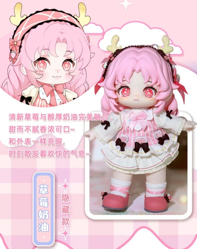 Hani Strawberry Cream Rare Sweet Afternoon Tea 7.8In Bjd Dressable Action Figure