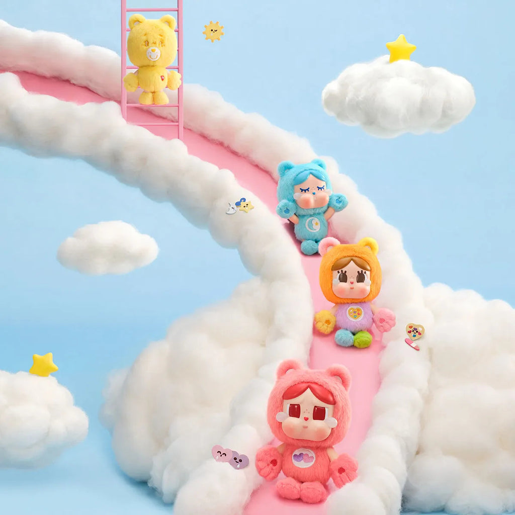 POP MART CRYBABY x Care Bears Series - Vinyl Plush Pendant Confirmed Authentic