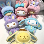 MINISO Sanrio Characters Fluffy Rabbit Series Blind Box Confirmed Figure Hot Toy