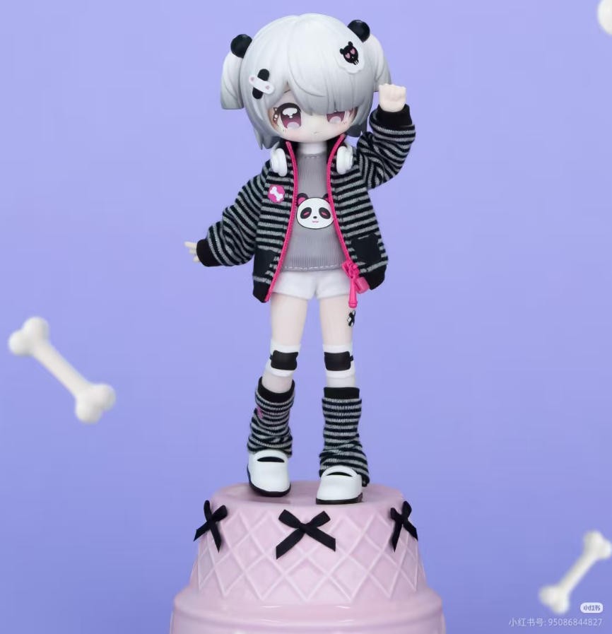 The Key Collection Sports Wear Physical Special 16.8cm/6.6in Bjd Hang Card Gift