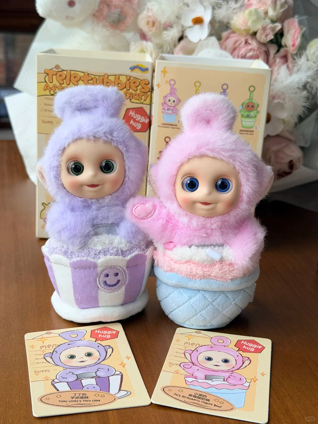 POP MART Teletubbies afternoon tea diary Confirmed Blind Box Figure Cute Toy