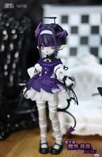 Lucifer Cooze Devil's Born 21cm/8.2in Bjd Hang Card Dressable Action Figure Gift