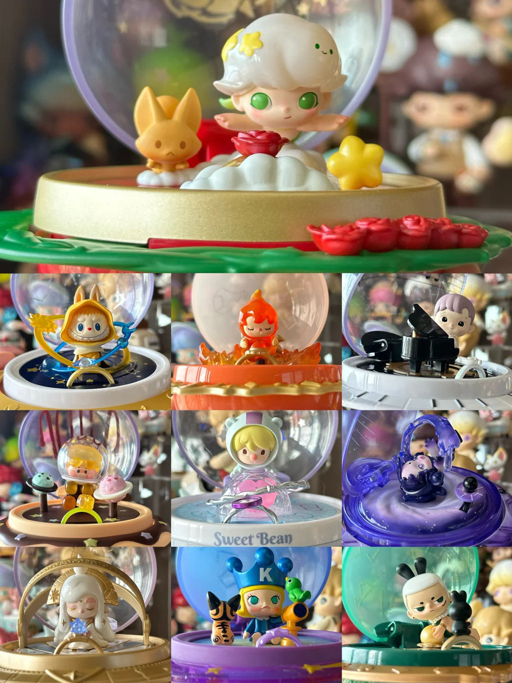 POP MART Romantic Ring 3 Series Blind Box Confirmed Figures Art Toy Hot Gift