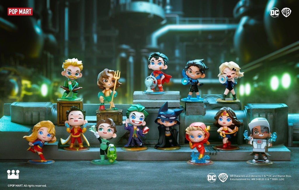 POP MART DC Justice League Childhood Series Confirmed Blind Box Figures Hot Toys