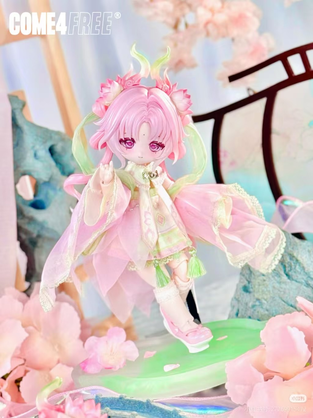 Come4Free Bai ye Dragon Secret Lantern Festival Celebration Bjd Action  Figure