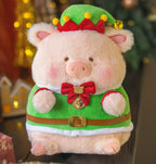Toyzero Lulu Piggy Christmas Envoy Sock 4.3In 7.8In Plush Keychain Action Figure