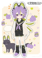 Fruit Hard Candy Grape Serval Research Institute Hang Card Lovely Bjd In Stock