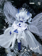 Wowloi Kikura Solar Terms Whalefall 17.8cm/7In Bjd Doll Hang Card Action Figure
