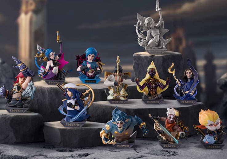 Authentic League of Legends Arcane Figure Series Blind Box Figure Toy Gift HOT