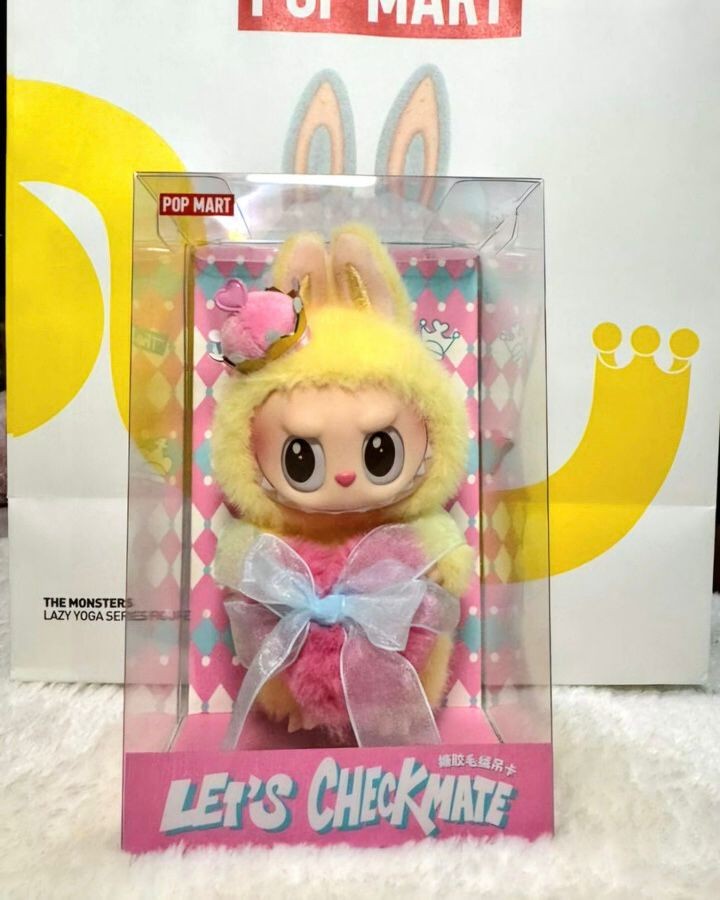 THE MONSTERS Let's Checkmate Plush Figure Toy New Sealed Box