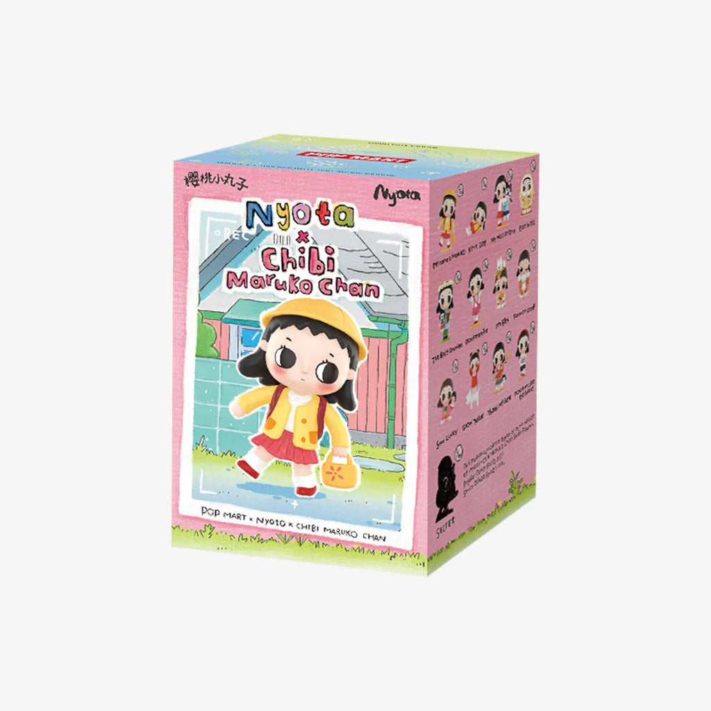 POP MART Nyota x Chibi Maruko Chan Series Figures Authentic Hot Toy Gift
