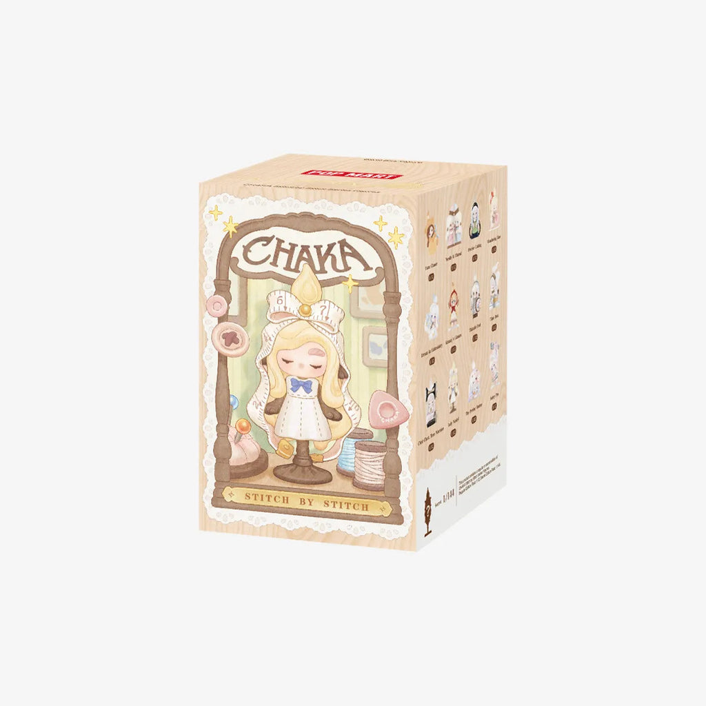 POP MART CHAKA Stitch by Stitch Series Figures Confirmed Authentic Hot Toy Gift