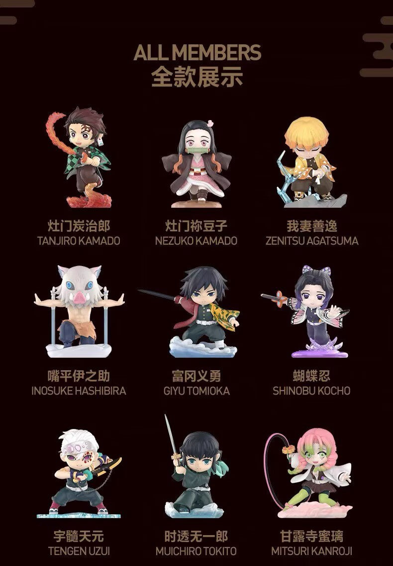 Authentic Demon Slayer: Kimetsu no Yaiba Battle Series Blind Box Figure