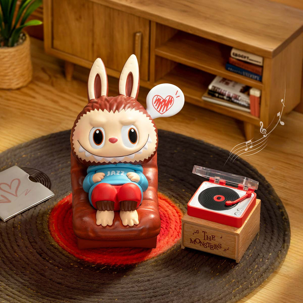 POP MART LABUBU Jazz Figure 2.13inches Authentic Hot Toy Gift